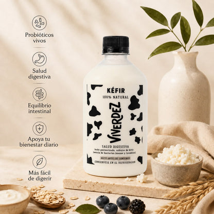 Combo Antiinflamatorio: Shot de Cúrcuma + Kéfir + Shot de Jamaica + Copa